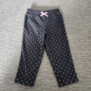 Carter's Gray Polka Dot Kids sweatpants size 18M